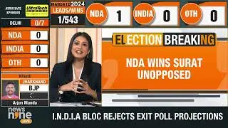 LIVE | Lok Sabha Election Results| AFTER EXIT POLLS, TIME FOR VERDICT 2024 #electionresults