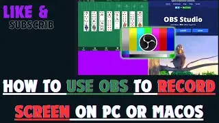 How to Use OBS to Record Screen on PC or macOS
