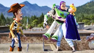 TOY STORY 4 Movie Clips - Buzz Lightyear Reunites With Bo Peep! (2019)