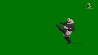 Kung Fu Panda Green Screen HD