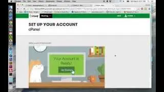 Set Up Godaddy Hosting with no domain