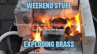 Exploding Brass (Axe) | DIY Wooden Mold | What Could Go Wrong | Wait For It | Weekend Stuff