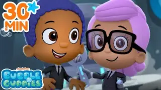 Most Daring Spy Missions w/ Goby and Molly! | 30 Minute Hero Compilation | Bubble Guppies