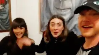 Rupert Grint and Georgia Groome being adorable in Spain!