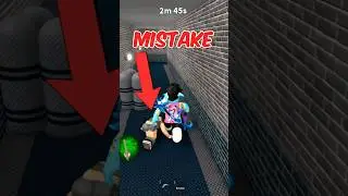 BIG MISTAKE in MM2 Roblox #roblox #mm2 #murdermystery2