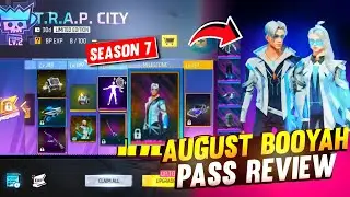 AUGUST BOOYAH PASS FREE FIRE 2023 | NEXT BOOYAH PASS IN FREE FIRE | SEASON 8 BOOYAH PASS FREE FIRE