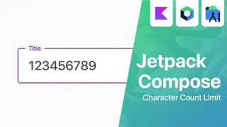 Character Count Limit on Text Field - Jetpack Compose