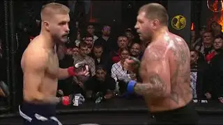 Бой Емельяненко vs Коваленко. Полный бой "Емельяненко сделал болевой Святу"