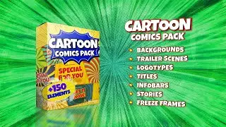 AEJuice Cartoon Comics Pack