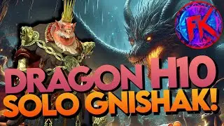 Gnishak Solo Dragon Hard 10! | Raid: Shadow Legends