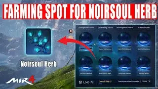 Mir4 - Farming spot for Noirsoul Herb | For beginners only