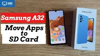 Samsung A32 Move Apps to SD Card // Move Apps to SD Card Samsung