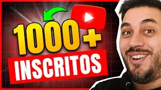 😎 Estratégia Matadora Para Conseguir 1000 Inscritos no YouTube