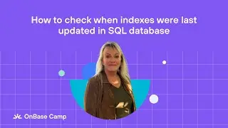 How to check when indexes were last updated in SQL database
