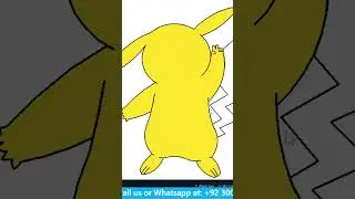 Draw Pikachu with Python || Turtle || Python || 