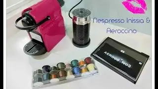 Let's make coffee with Nespresso Inissia and Aeroccino (Review)~!!!