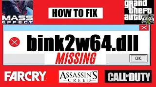 How To Fix bink2w64.dll is Missing from your computer Error✅GTA V🎮 Call of Duty Windows 10 32/64 bit