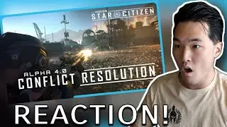 Inside Star Citizen Alpha 4.0 - Conflict Resolution Reaction! | FIRST TIME WATCHING