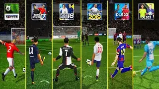 DLS Classic to DLS 21 - Realistic Free kick and Penalty | Dream League Soccer Evolution