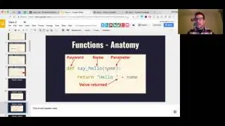 Free Python Course - Class 2 - Intro to functions and loops (Fridays group)