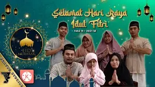 How To Make a Greeting Video || Eid Greetings In Kinemaster Tutorial || Pixellab Tutorial