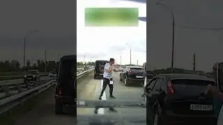 Водители Не Поделили Дорогу  😂🔥👍