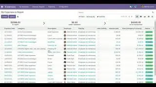 Import HR Expense from CSV/Excel file Odoo