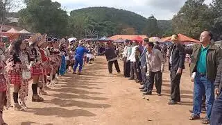 koom tsiab peb caug xyoo tshiab nyob rau lub zos haj nyaus xeev luangnamtha hnub xiab 3 xyoo 2025