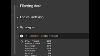 how to filter rows by category feature column with logical index in pandas dataframe