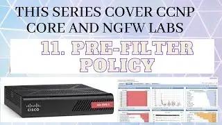 11- Pre-Filter Policy Cisco FMC in Hindi or Urdu