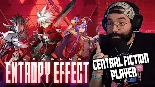 Blazblue Fighting Game Player Plays Blazblue Entropy Effect