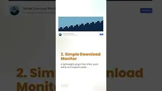 Top 5 Free Download Monitor For WordPress #short
