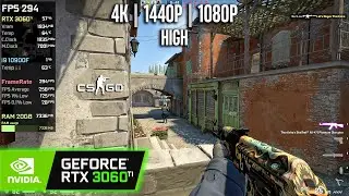 RTX 3060 Ti | CS:GO - 4K, 1440p, 1080p