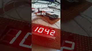 DIY Digital Clock #arduino #clock #collectandcreate