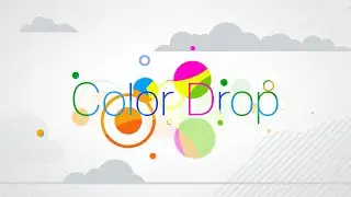 Color Drop Cloud Titles Template for Premiere Pro