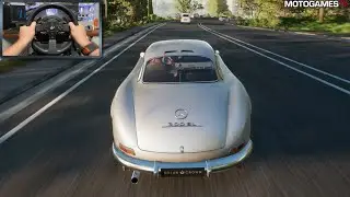 Test Drive Unlimited Solar Crown - 1954 Mercedes-Benz 300 SL | Thrustmaster T300RS Gameplay