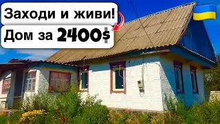 🇺🇦 Заходи и живи! Дом в селе за 2400$ Продажа недвижимости за копейки! Всё есть Уютное тихое село!