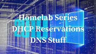 Homelab Series - DHCP Reservations - DNS Stuff