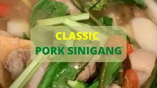 Easiest Pork Sinigang Recipe (Classic Filipino Recipe) | You will love this!