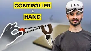 Simultaneous Hand and Controller Tracking Setup
