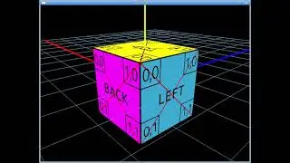 OpenGL.SDL2. Object Textured Cube.