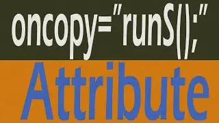 What Use oncopy Attribute in HTML - advance html & javascript listener oncopy