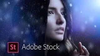 Photoshop CC Quick Compositing - Creating a Winter Wonderland using Adobe Stock