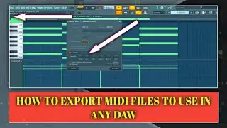 How To Export MIDI Files | | Use In Any DAW