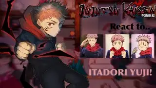 Past Jujutsu sorcerers react to Itadori Yuji || Jujutsu Kaisen || Gacha club || Made by Yuk!ra