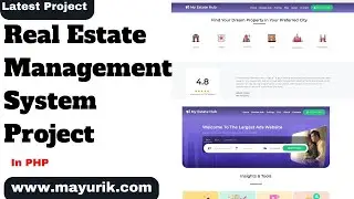 Real estate management system project | house rental management system project in php