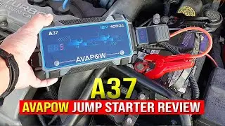 AVAPOW A37 Jump Starter Review & How to Use