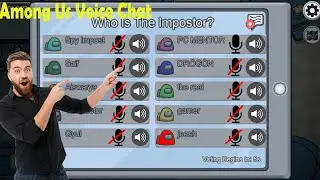 AMONG US Mobile VOICE CHAT OPTION-HOW TO VOICE CHAT IN AMONG US-AMONG US Mobile Voice Chat Discord
