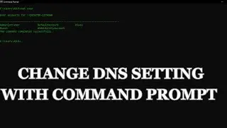 Easy DNS Trick: Change DNS Setting with Command Prompt (2023)