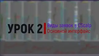 Второй урок. Виды заявок и интерфейс терминала CScalp.